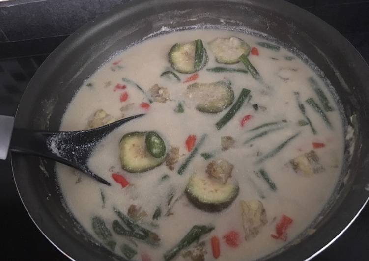 Lodeh terung pete cabe ijo