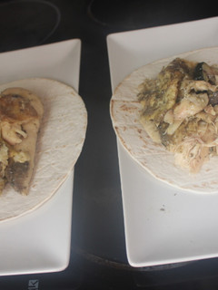 Una foto de Tortitas mexicanas con pollo al grill