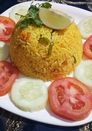 A picture of Lemon Tomato Rice.