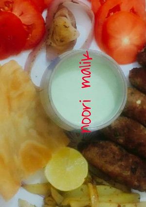 A picture of Bhopali Seekh Kabab.