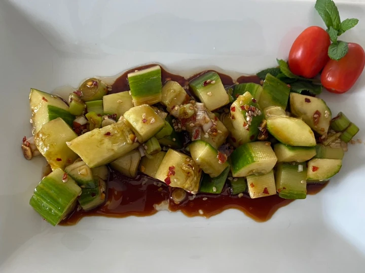 Simple Way Make Recipe Spicy cucumber salad that is Perfect, Tasty}