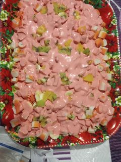 Una foto de Ensalada tropical