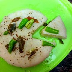 A picture of Falahari Dhokla.