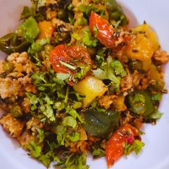 A picture of Mix Sabzi Qeema.