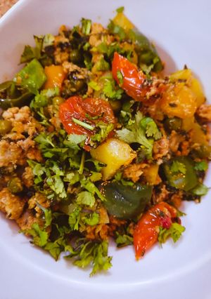 A picture of Mix Sabzi Qeema.