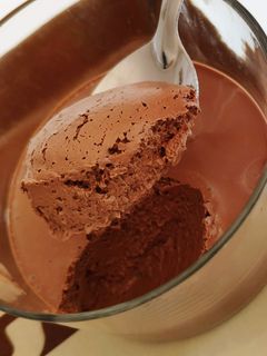 Une photo de Mousse/crème au chocolat (vegan)