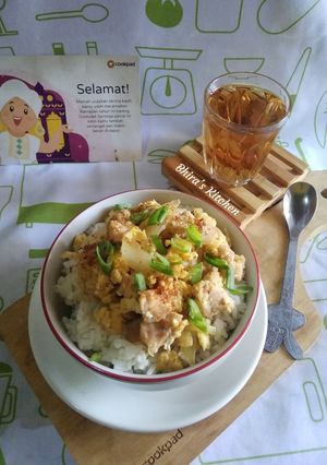 Foto resep Oyakodon
