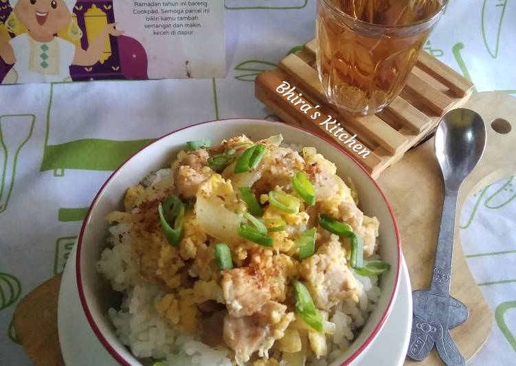 Bahan meracik Oyakodon yang Enak Banget