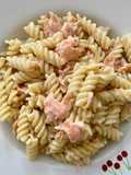 Pasta Philadelphia e salmone affumicato