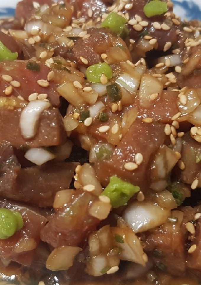 Una foto de Tartar de atún picante