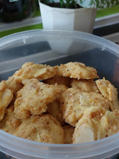 Foto resep Cornflakes Almond Cookies