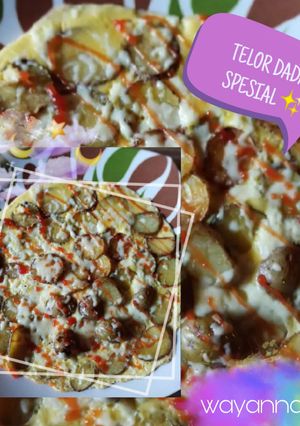 Foto resep Telor dadar spesial✨