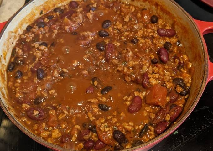 Vegetarian Chilli with Loads of Beans