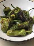 Charred Padron Chilli Peppers