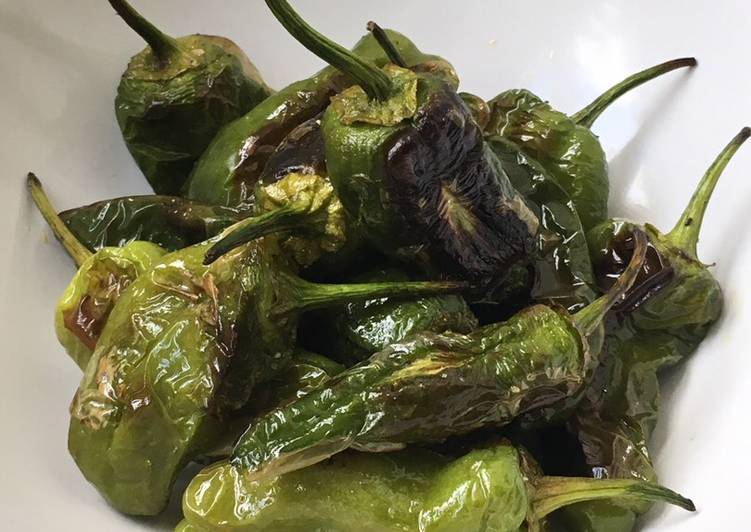 Steps to Prepare Award-winning Charred Padron Chilli Peppers