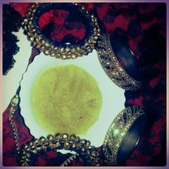 A picture of Apple halwa.