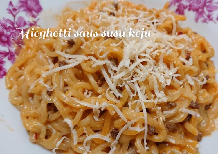 Mudah Cepat Memasak Mieghetti Saus Susu Keju Mantul Banget