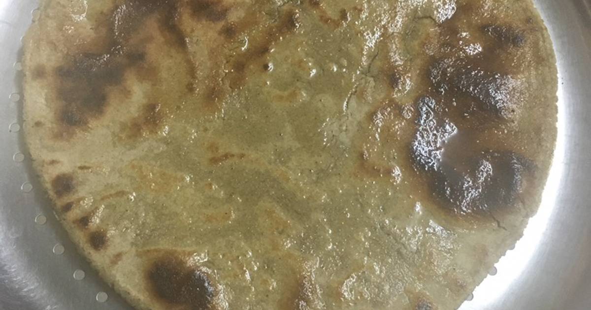 Bajra no Rotlo ( millet chapatimilletflour Recipe by Binaka panchmatia