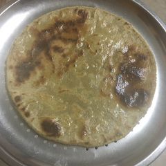 A picture of Bajra no Rotlo ( millet chapati#milletflour.