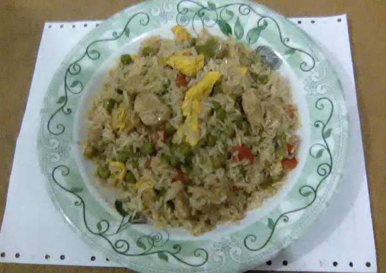 Step-by-Step Guide to Prepare Homemade Spicy egg fried rice