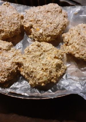 Una foto de Hamburguesas de arroz y vegetales