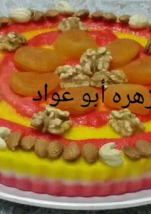 صورة لوصفة حلاوه السميد بالشوفان