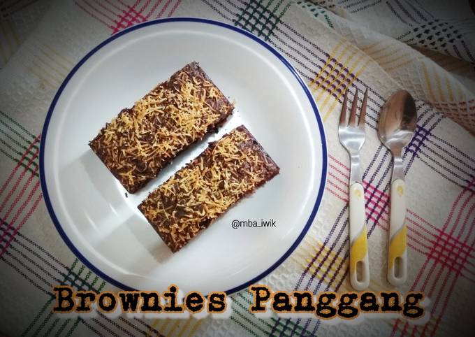 Brownies Panggang (takaran sendok)