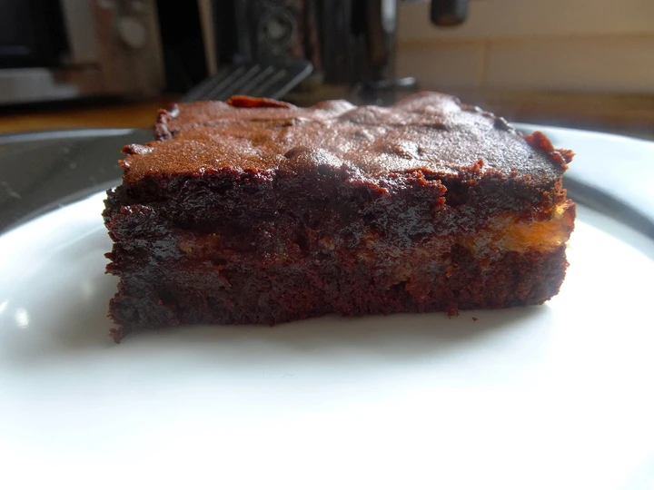 Easy Steps to Make Apple Crumble Chocolate Brownies which So Delicious