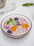 Bubur Ximilu Sago Pearl - Talas, Ubi, Labu 西米露