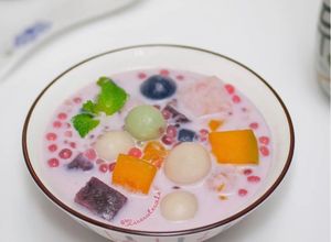 Foto resep Bubur Ximilu Sago Pearl - Talas, Ubi, Labu 西米露
