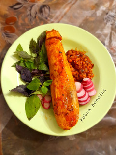 عکسی از دستور دلمه کدو سبز