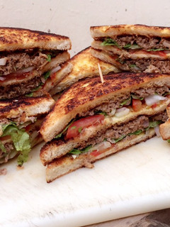 A picture of Beef sandwiches.
