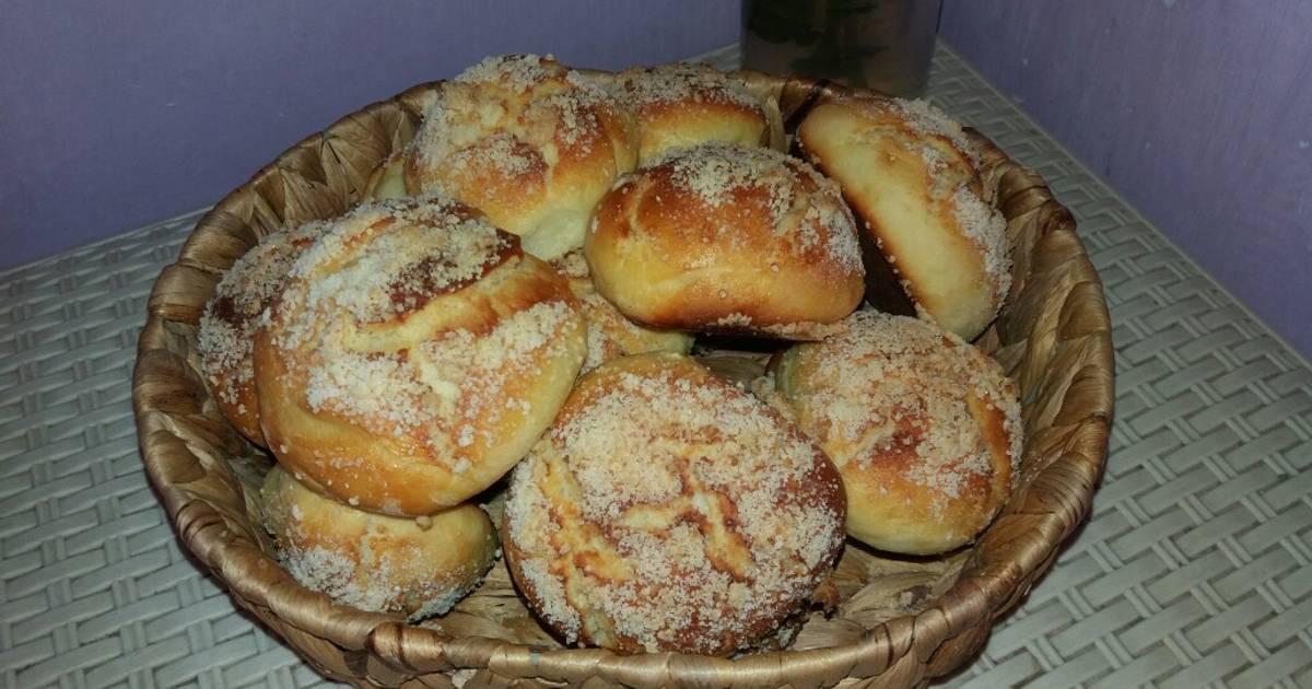 Булочки с начинкой и посыпкой рецепт с фото