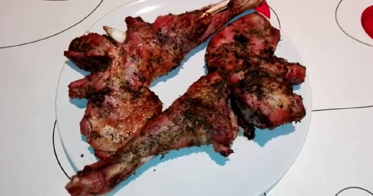 Paletilla de cordero asado en barbacoa Receta de Maeses Bbq's- Cookpad