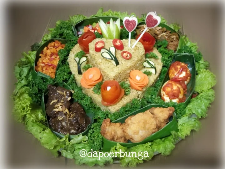 Cara Mudah Membuat Resep Tumpeng Nasi Minyak Khas Palembang yang Lezat Sekali Anti Ribet, Bikin Ngiler