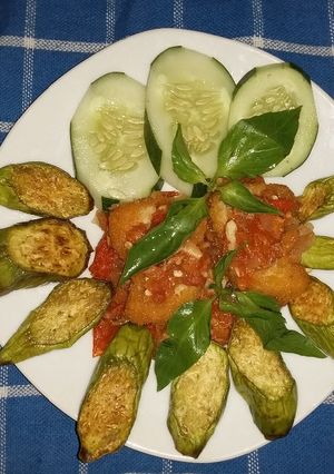 Foto resep Nuget Terong Penyet
