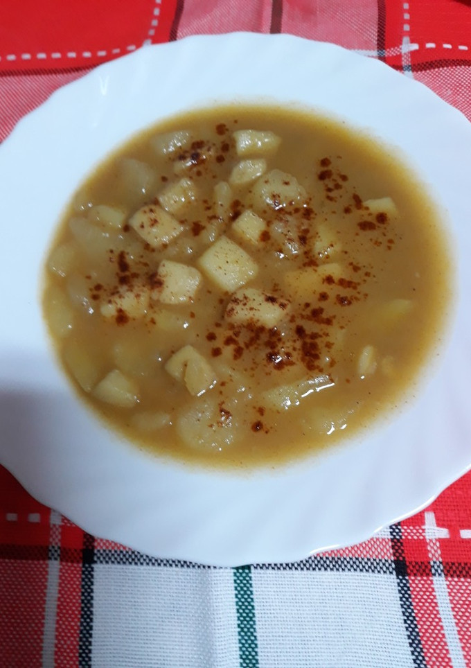 Una foto de Calamares ó potón con patatas