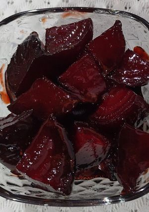 A picture of Instant Beetroot Murabba.