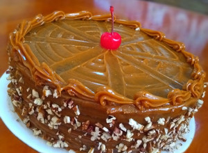 Una foto de Cake de Higos / Torta Peruana de Novia 😋
