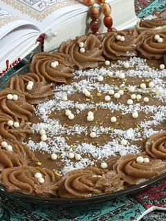 عکسی از دستور حلوای خیرات