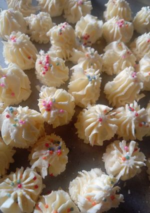 Foto resep Semprit mini susu maizena
