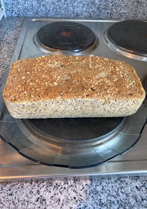 Una foto de Pan Low Carb de Microondas