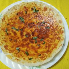 A picture of Karari Rumali roti.
