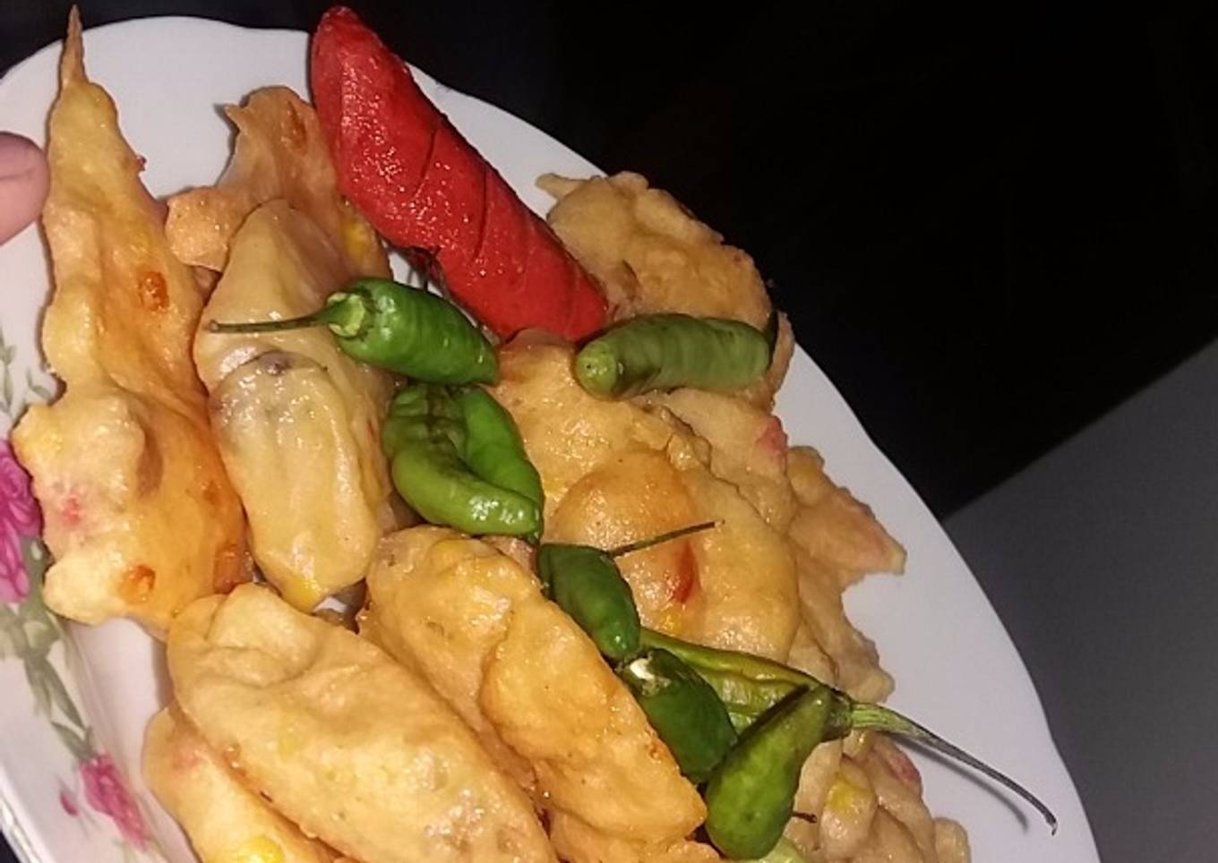 Bakwan mozzarella