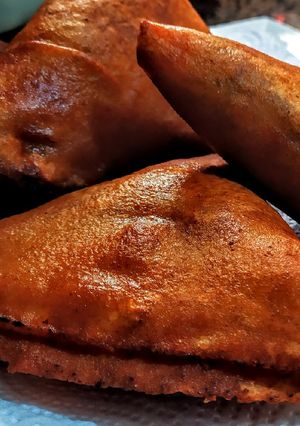 Una foto de CRUJIENTES DE Pan Árabe Integral, rellenos de Atún...!😋