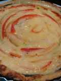 Pastel de vegetales en espiral