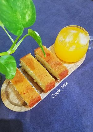 عکسی از دستور کیک پرتقالی 🍊