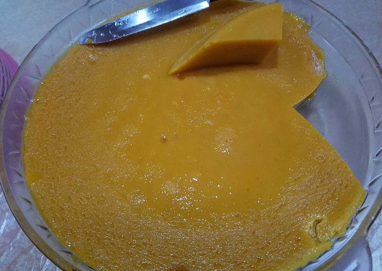 Puding Mangga (dikukus)