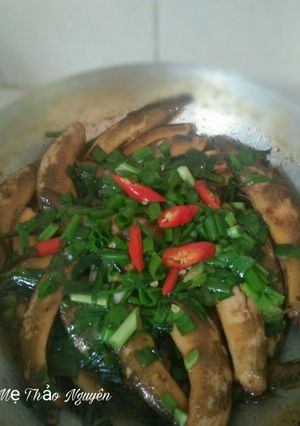 Hình của món Cá Chạch Kho Nước Dừa.