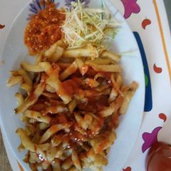 A picture of French fries.